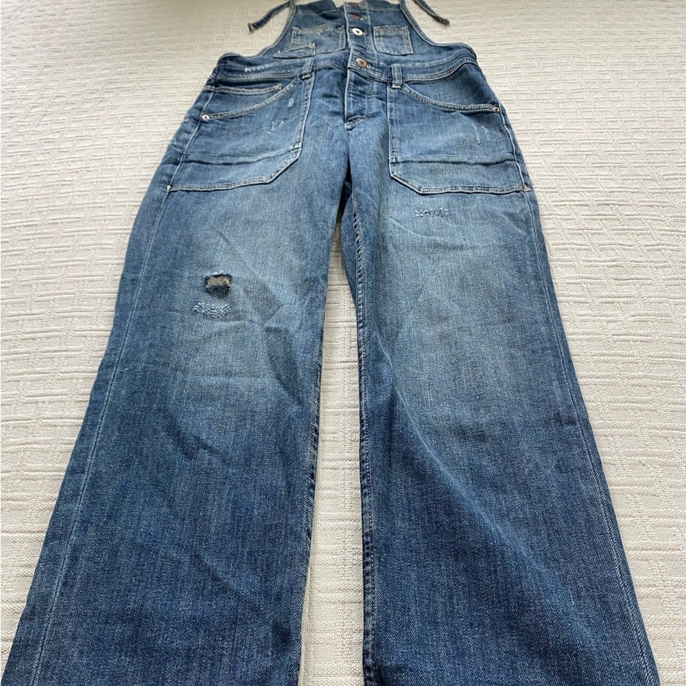 Anthropologie Pilcro denim overalls. - Picture 7 of 10